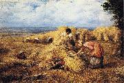 John linnell The Harvest Cradle painting